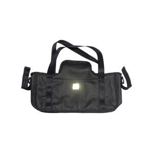 Petunia Pickle Bottom Wander Stroller Caddy Bag Purse Black Nylon Baby Purse